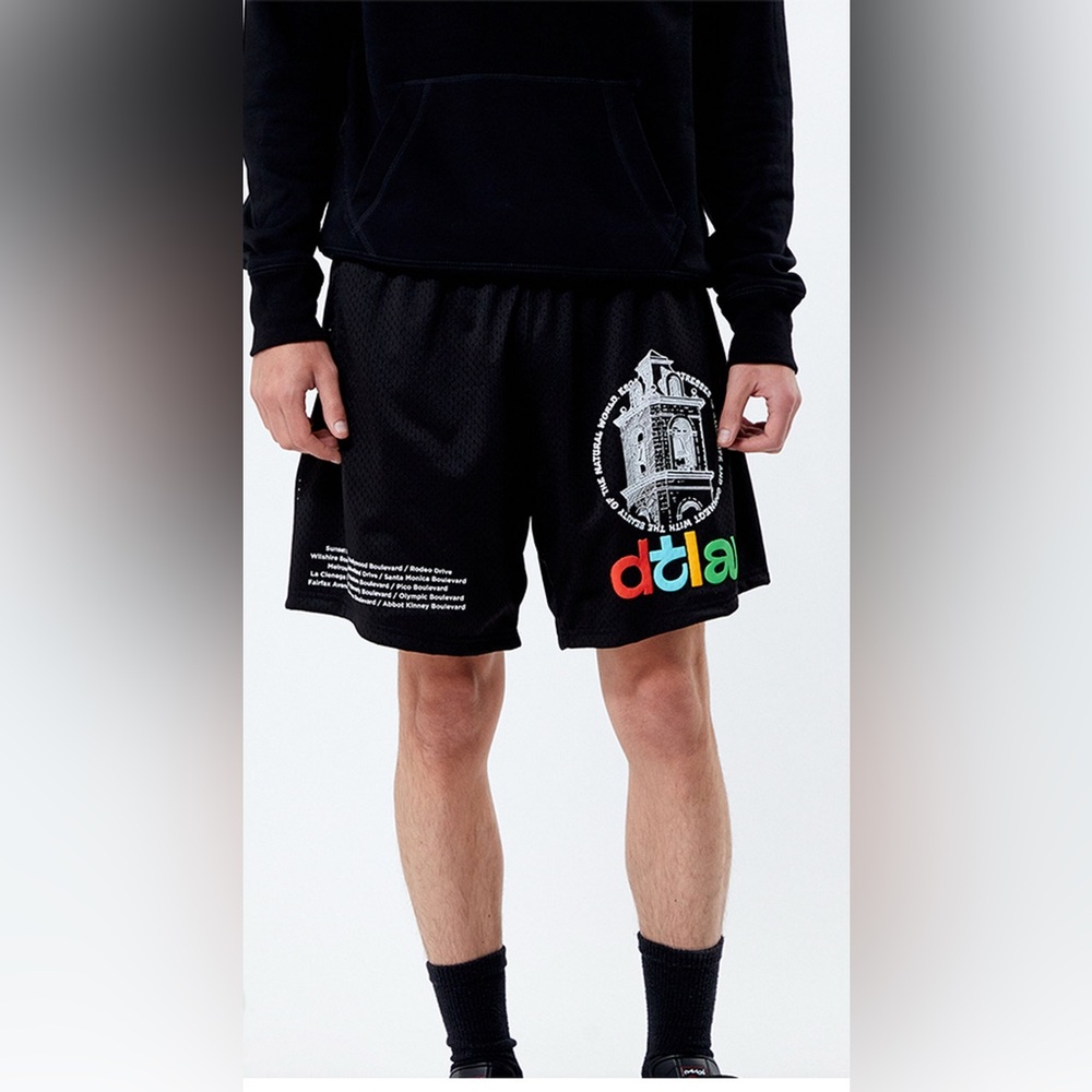 PacSun Black Graphic Men's Shorts Sz M